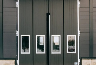 Folde Porte - Lodrette paneler